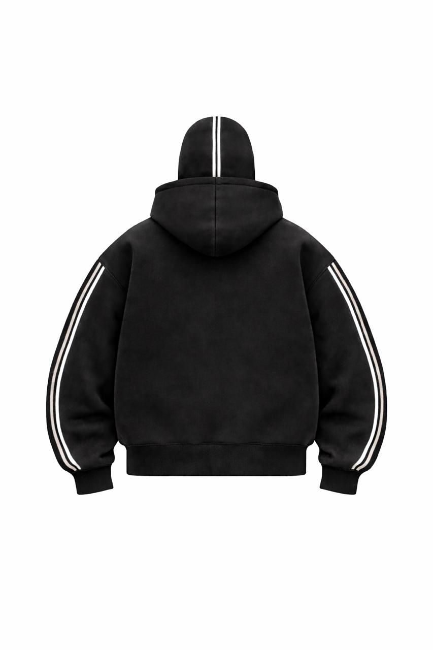 Stripe Balaclava Hoodie For Men & Women