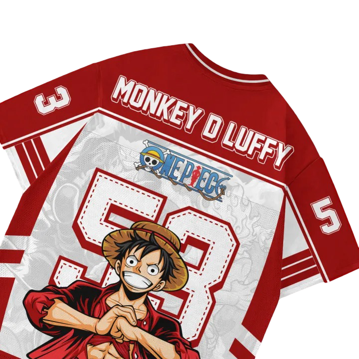 Luffy Red — Conqueror Verse Jersey - Gleame