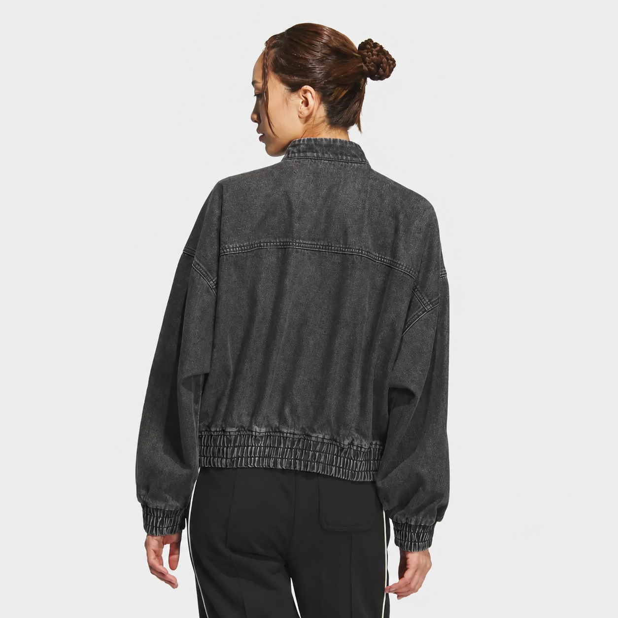 Vintage Washed Denim CNY Oversized Unisex Jacket - Gleame