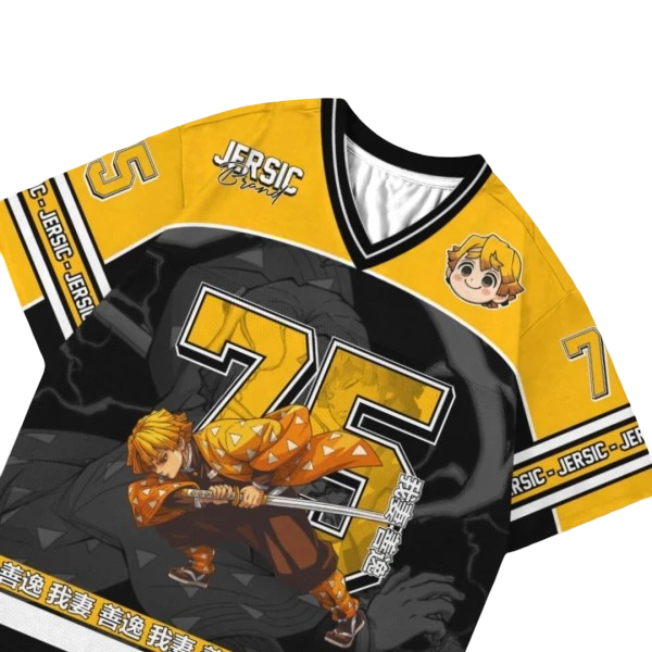 Zenitsu Yellow — Thunder God Verse Jersey - Gleame