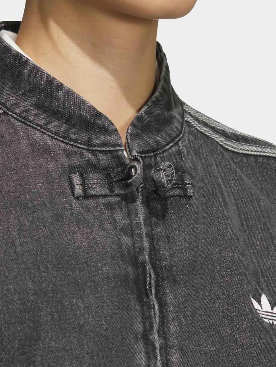 Vintage Washed Denim CNY Oversized Unisex Jacket