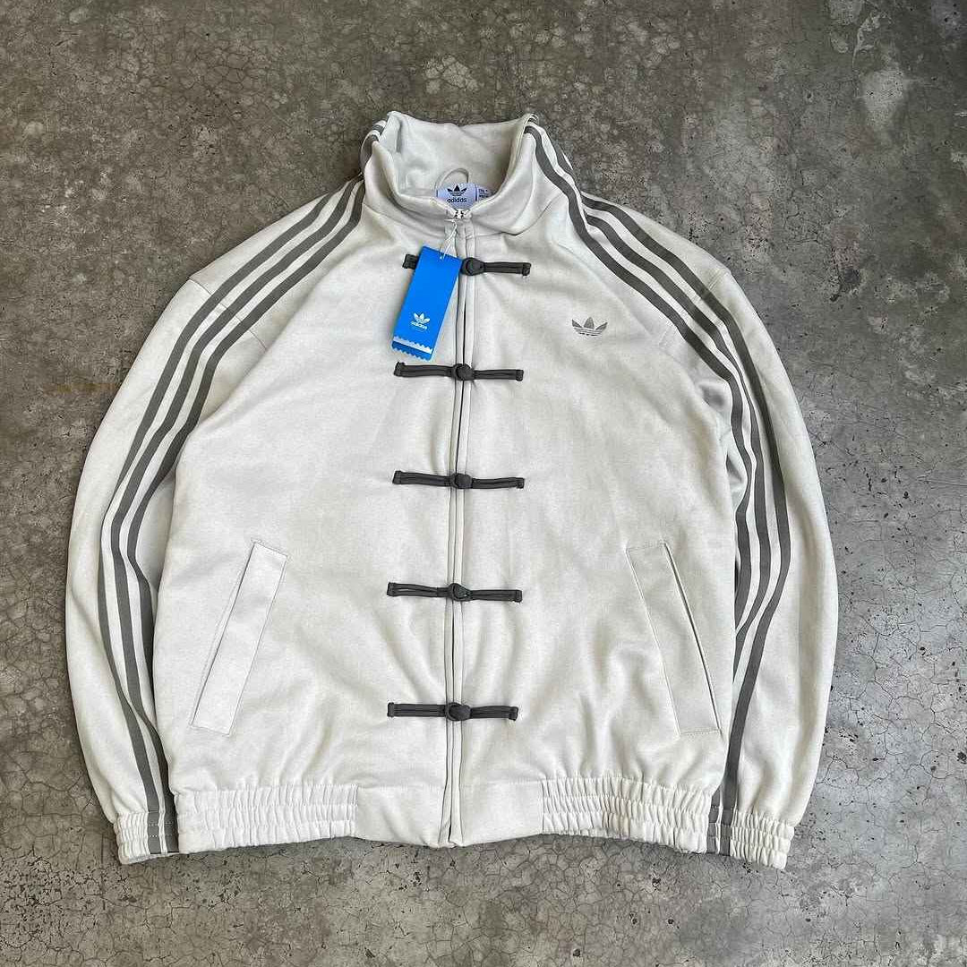 CNY-Inspired Premium White Suede Streetwear Jacket - Gleame