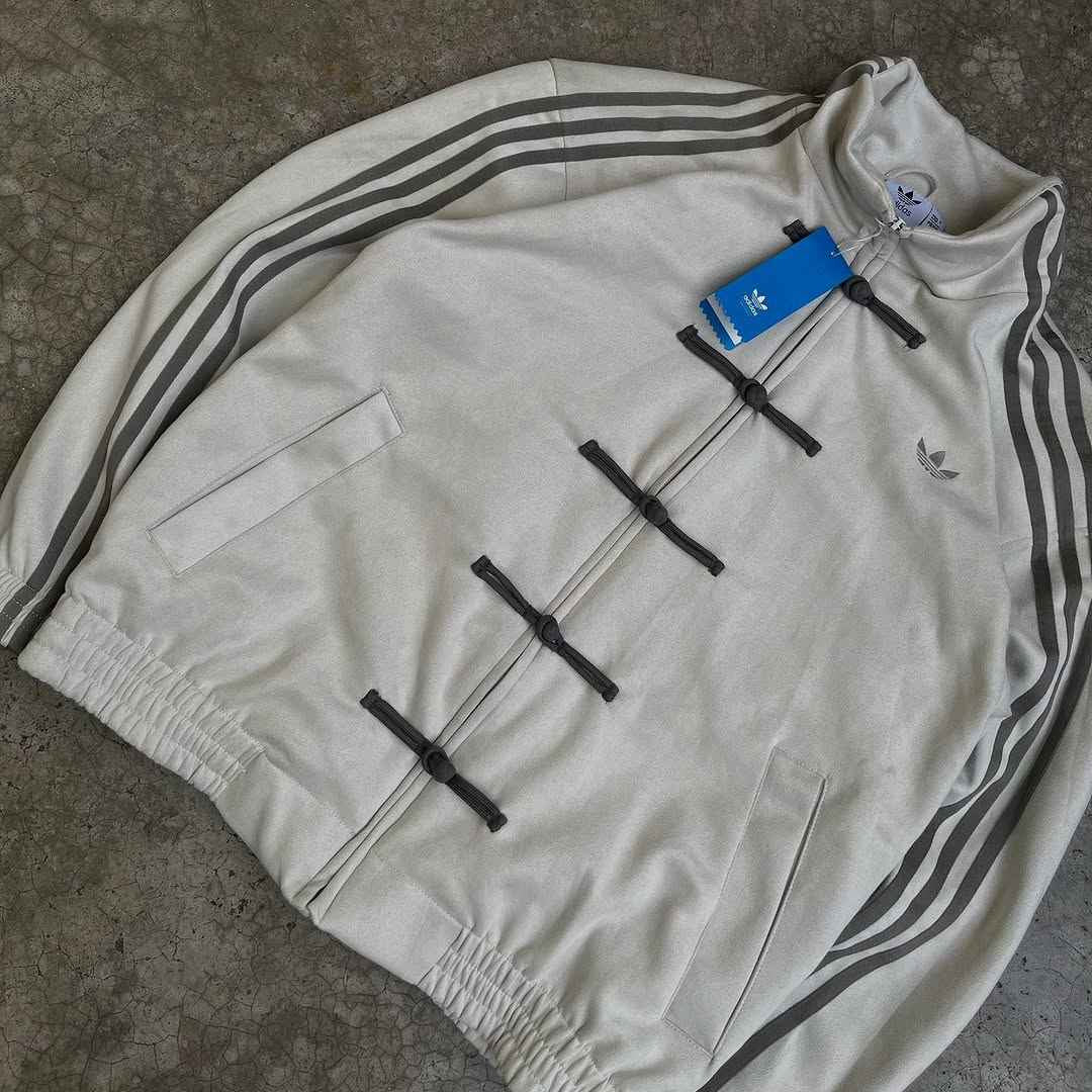 CNY-Inspired Premium White Suede Streetwear Jacket - Gleame