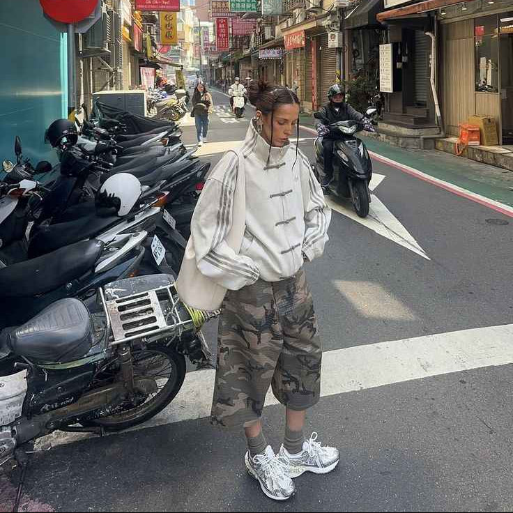 CNY-Inspired Premium White Suede Streetwear Jacket - Gleame