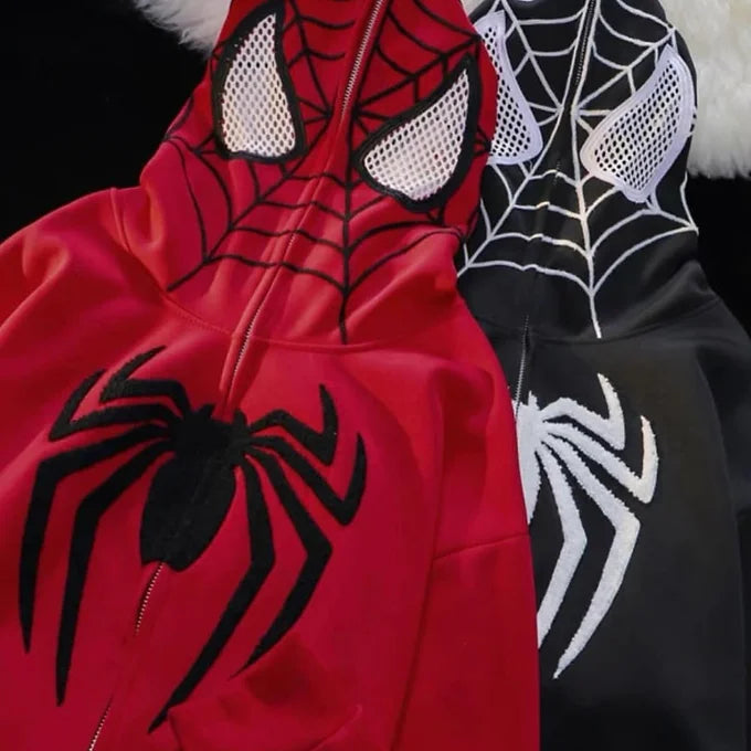 Spider Man Full Zipper Hoodie