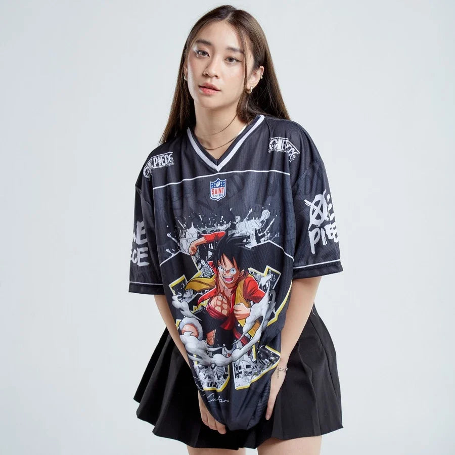 Luffy Black — Straw King Verse Jersey - Gleame