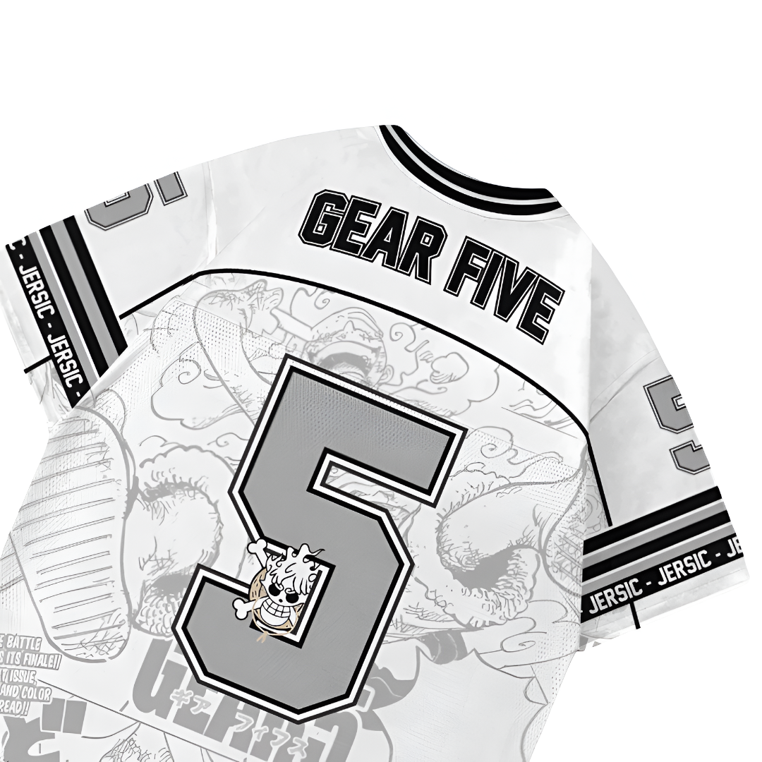 Monkey D. Luffy – Gear 5 Edition Oversied Jersey - Gleame