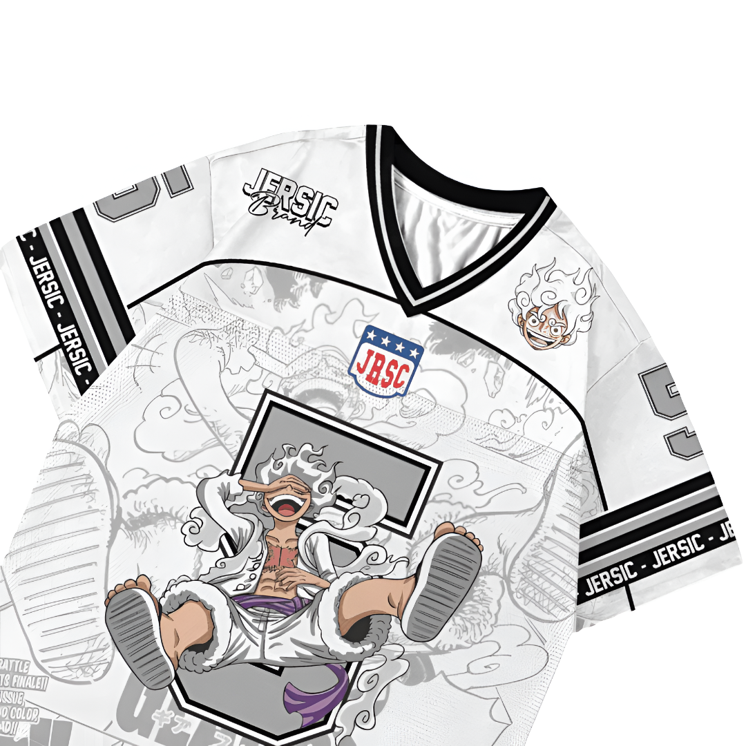 Monkey D. Luffy – Gear 5 Edition Oversied Jersey - Gleame