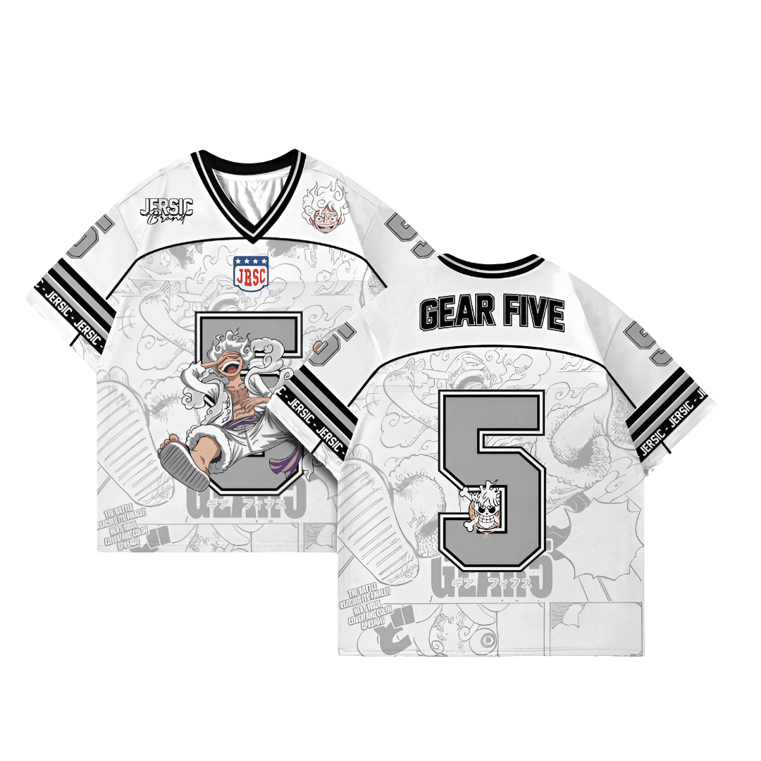 Monkey D. Luffy – Gear 5 Edition Oversied Jersey - Gleame