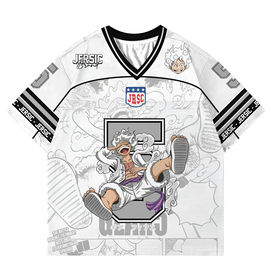 Monkey D. Luffy – Gear 5 Edition Oversied Jersey - Gleame